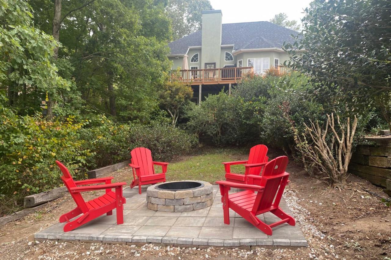 Luxe Lake House With Pool And Dock On Deep Water Cove! Appling Exterior photo