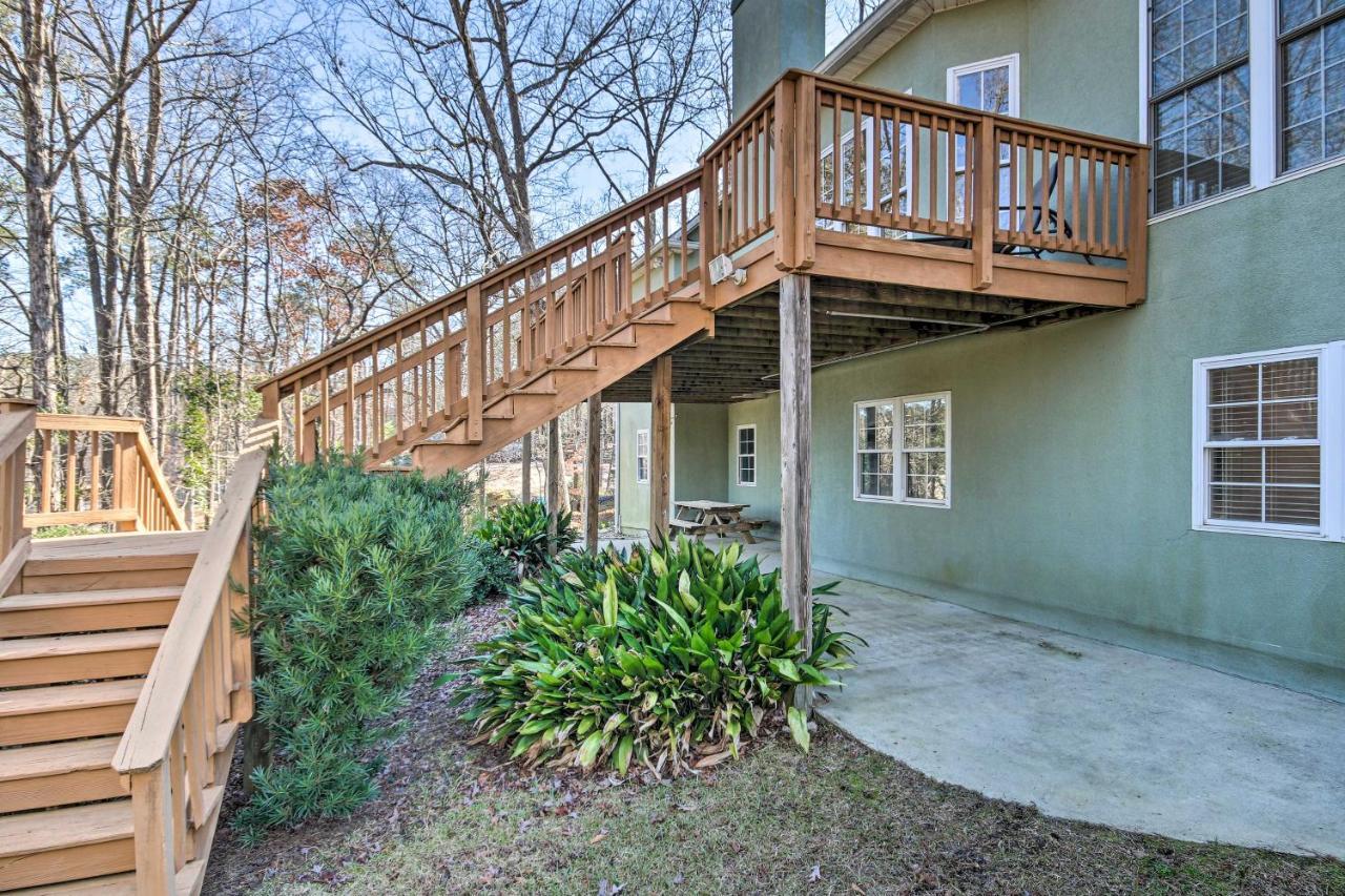 Luxe Lake House With Pool And Dock On Deep Water Cove! Appling Exterior photo