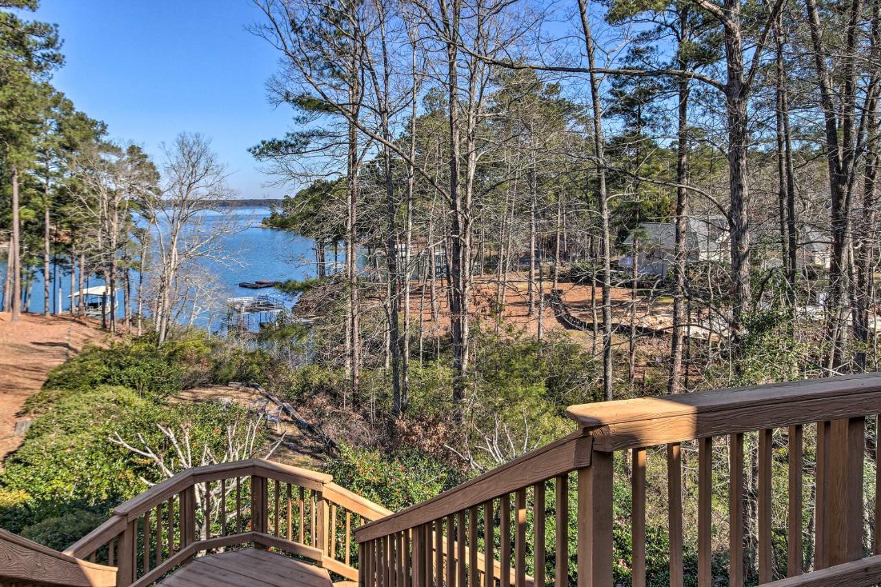 Luxe Lake House With Pool And Dock On Deep Water Cove! Appling Exterior photo