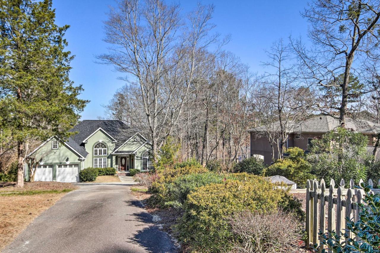Luxe Lake House With Pool And Dock On Deep Water Cove! Appling Exterior photo