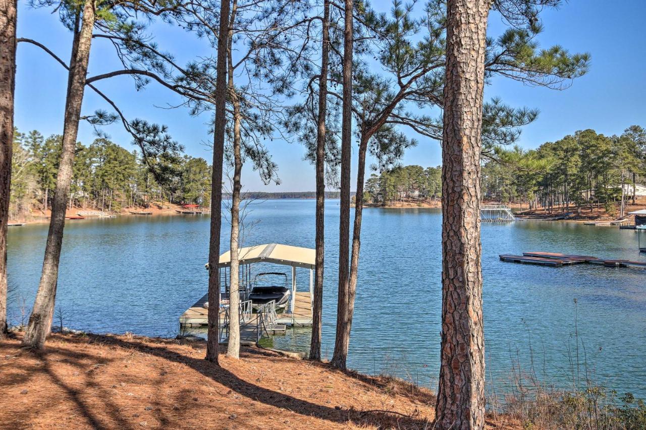 Luxe Lake House With Pool And Dock On Deep Water Cove! Appling Exterior photo