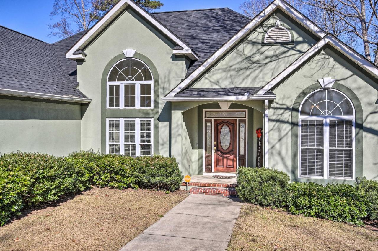 Luxe Lake House With Pool And Dock On Deep Water Cove! Appling Exterior photo