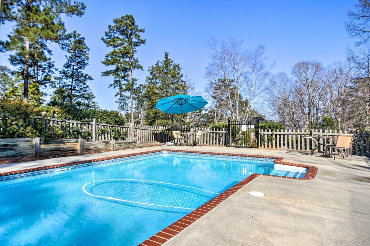 Luxe Lake House With Pool And Dock On Deep Water Cove! Appling Exterior photo