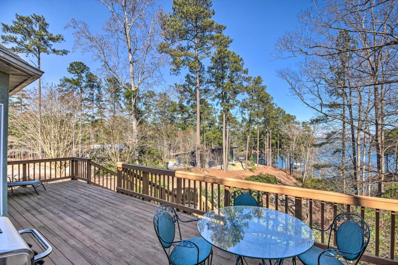 Luxe Lake House With Pool And Dock On Deep Water Cove! Appling Exterior photo
