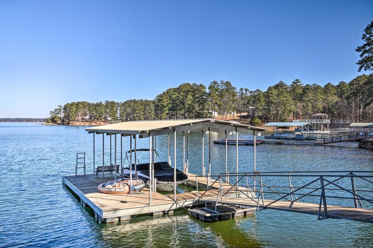 Luxe Lake House With Pool And Dock On Deep Water Cove! Appling Exterior photo