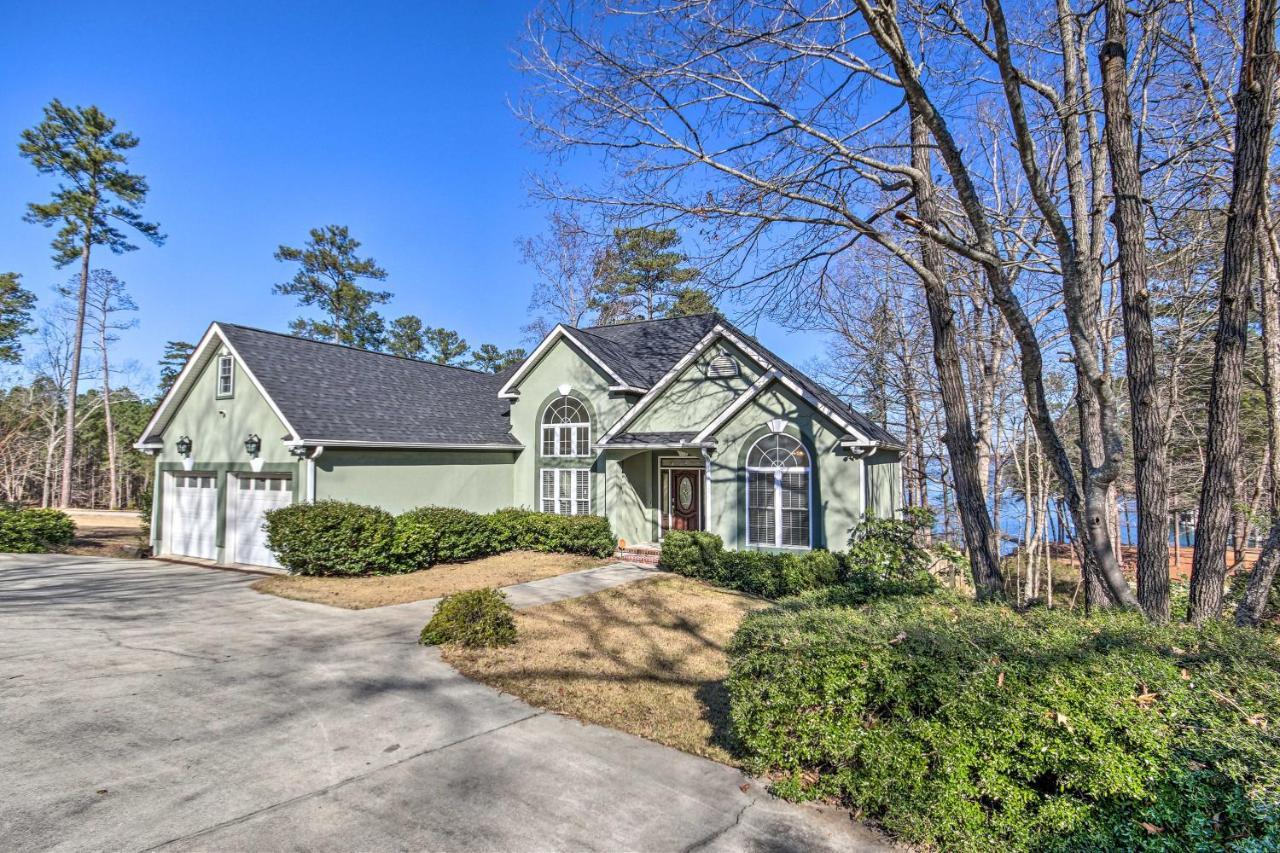 Luxe Lake House With Pool And Dock On Deep Water Cove! Appling Exterior photo