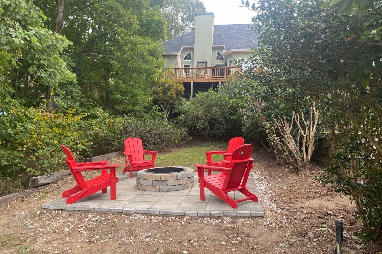 Luxe Lake House With Pool And Dock On Deep Water Cove! Appling Exterior photo